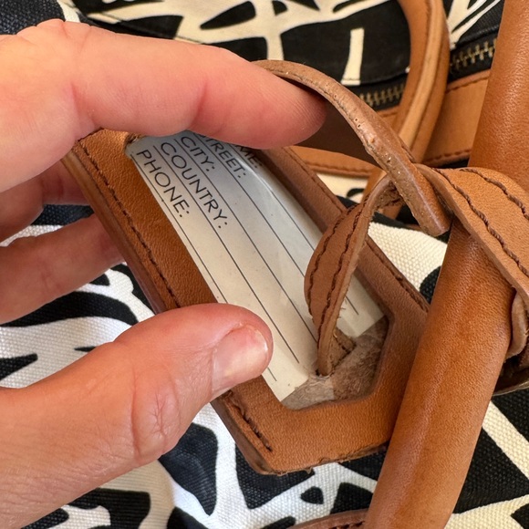 Vintage Diane Von Fürstenberg large canvas weekender/duffel/tote bag - Picture 11 of 12